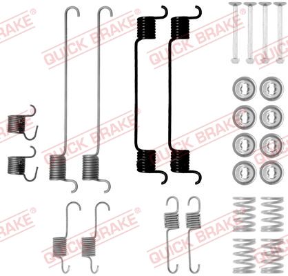 QUICK BRAKE Tarvikesarja, jarrukengät 105-0802